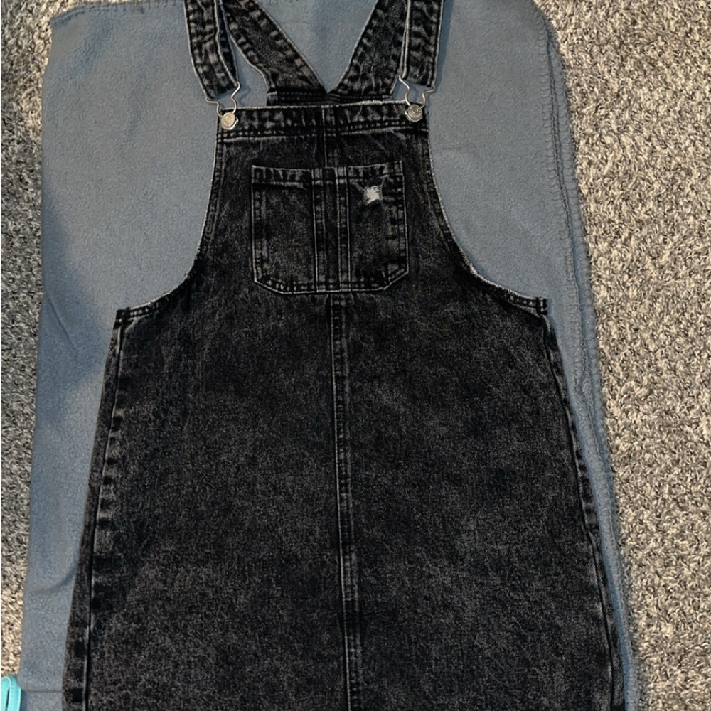 Wild Fable Charcoal Denim Overall